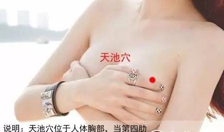 按摩天池穴位的作用与功效