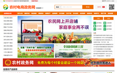 中国农村电商政务网上线，全