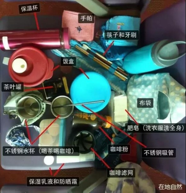 使用可以减少垃圾产生的日用品