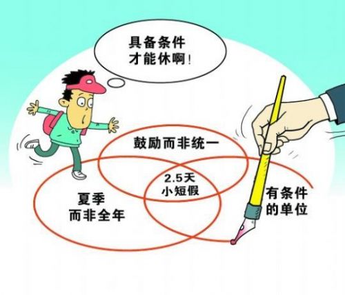 两城今起正式实行2.5天假 机关事业单位先行