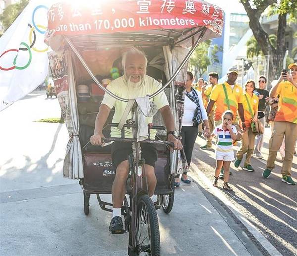 中国农民“骑”到巴西追逐奥运