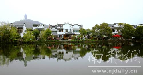 风景如画的大山村